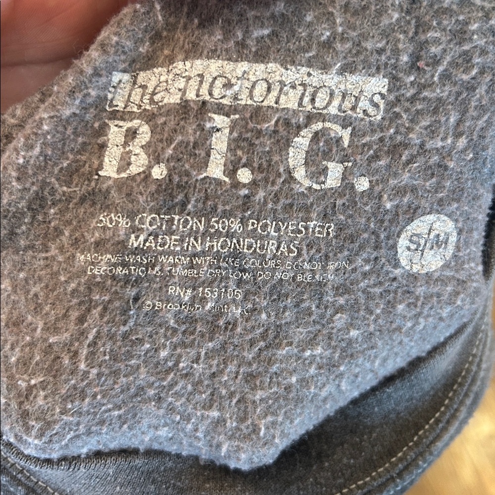 Biggie Smalls The Notorious B.I.G. Sweatshirt - Picture 11 of 11
